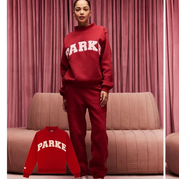 PARKE Valentine's Varsity Mockneck - Picture 3 of 4